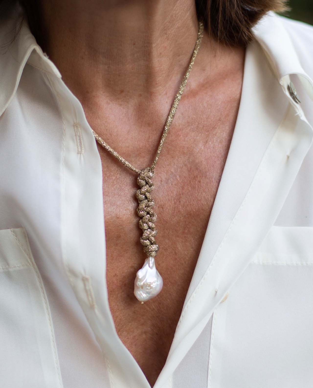 Collar Perla Barroca