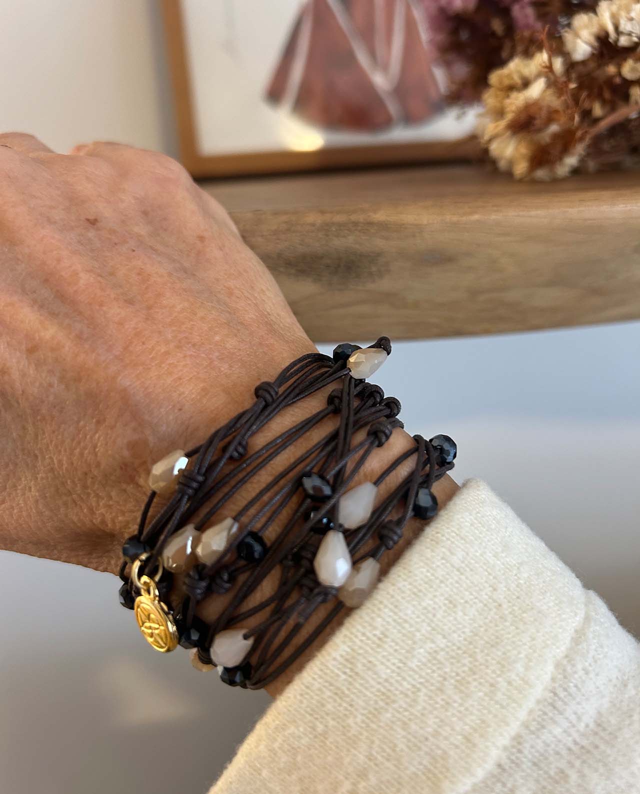 Collar Paquare Antracira Lágrima