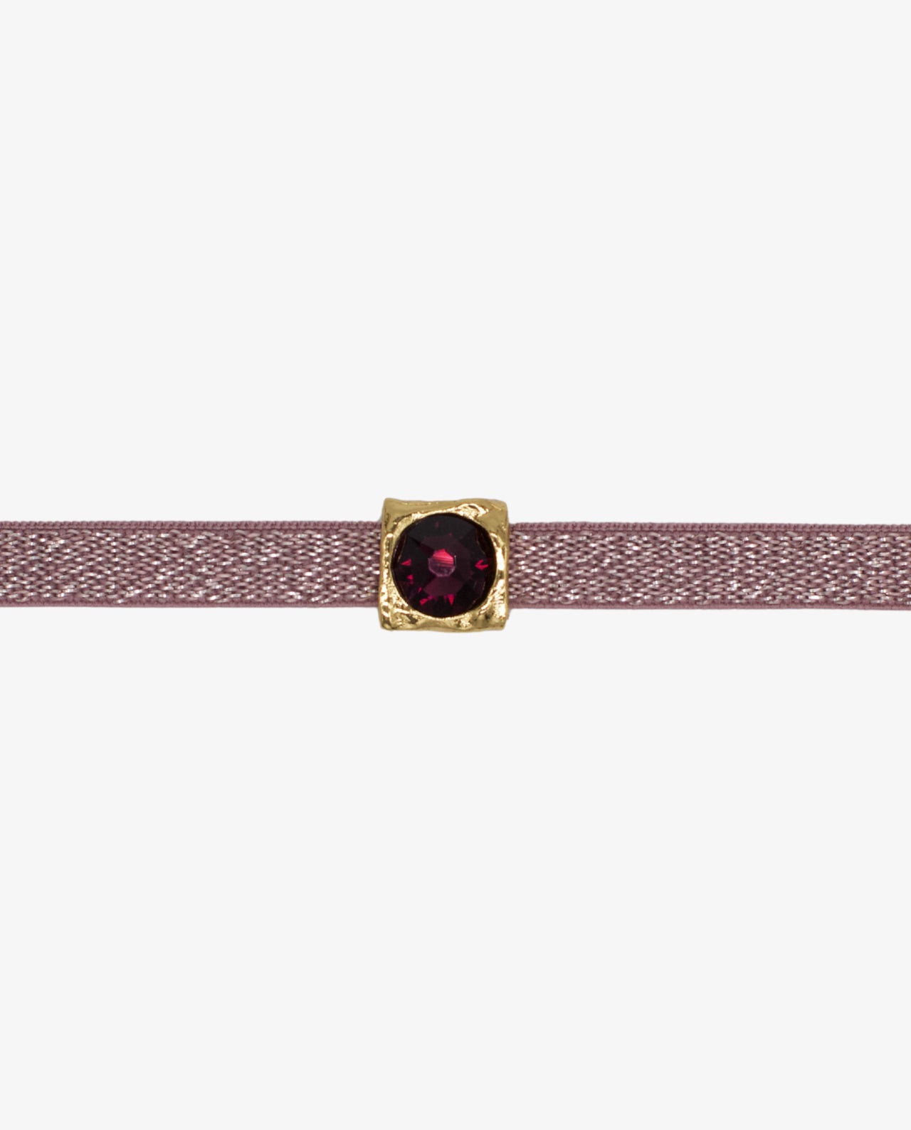 Pulsera Choker Duna Burdeos
