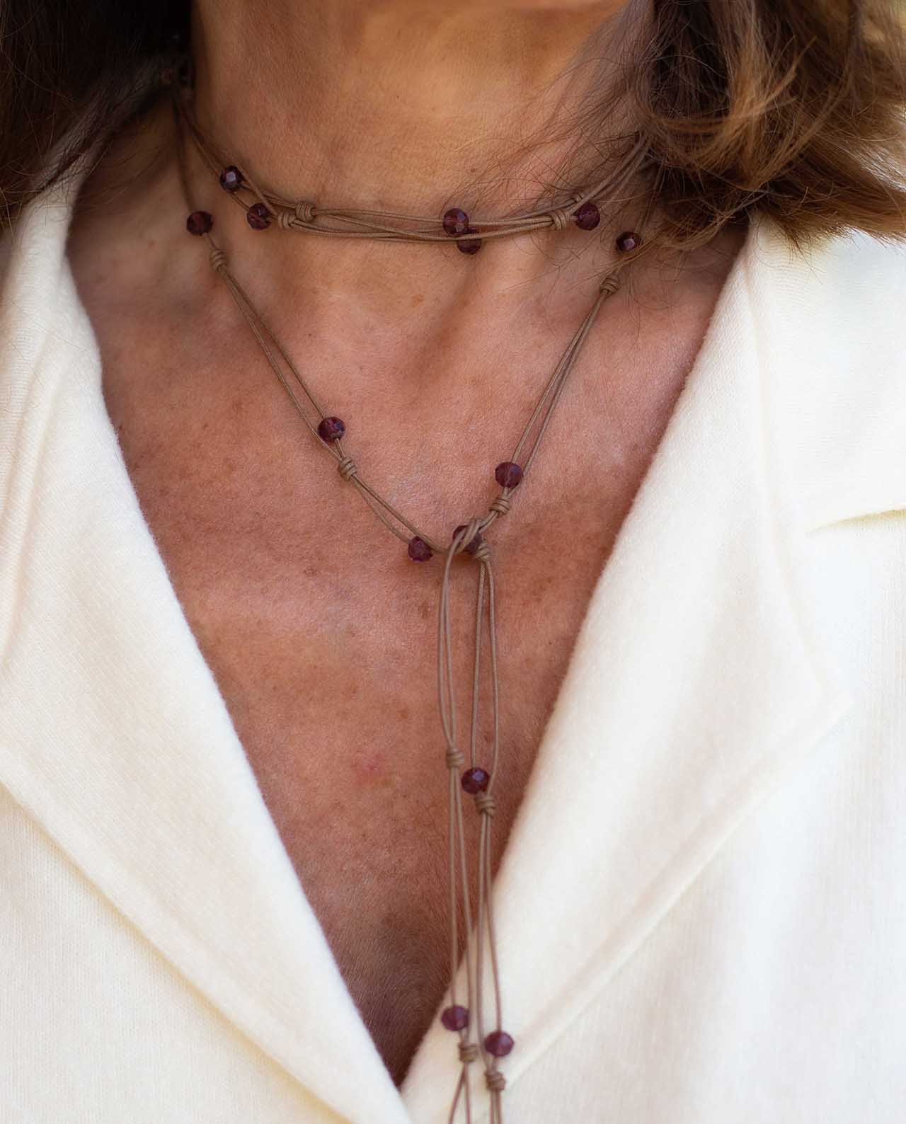 Collar Paquare C Amatista