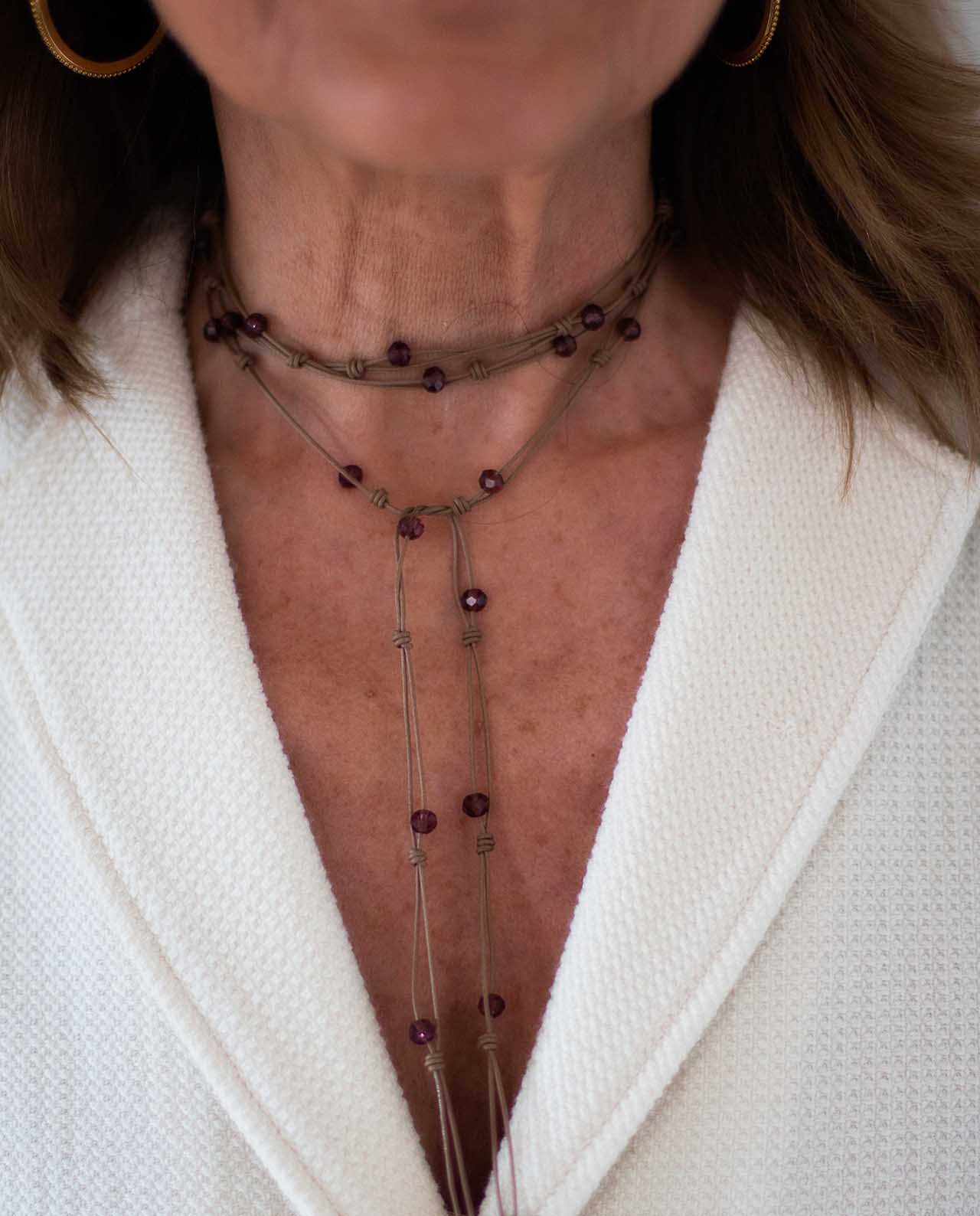 Collar Paquare C Amatista