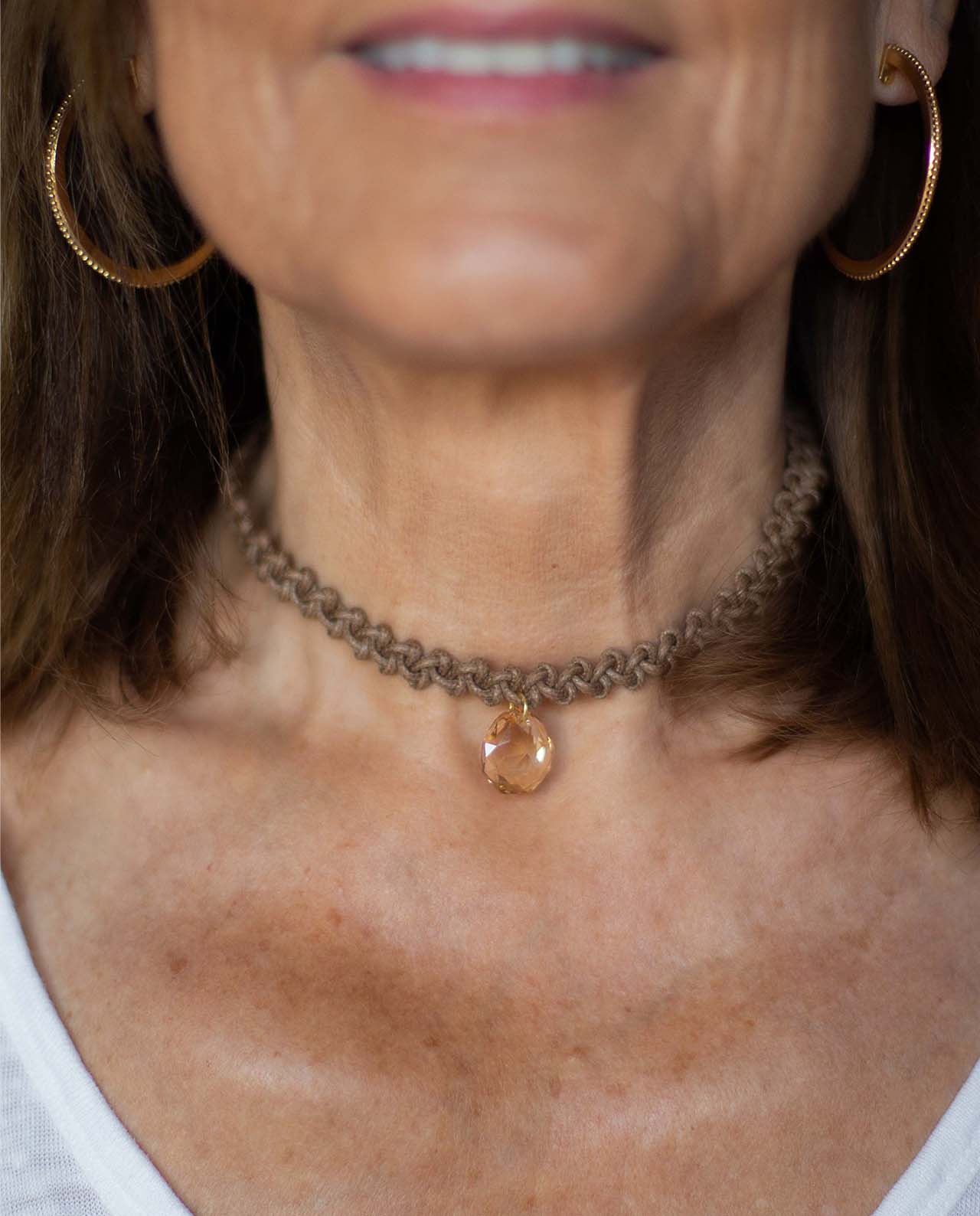 Gargantilla Camel Gota