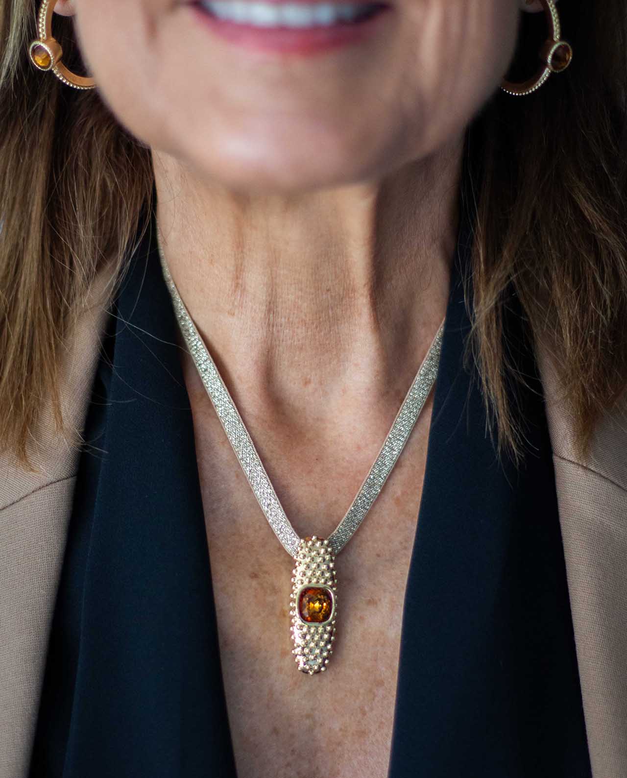 Ras-de-cou Ikigai - Ambre