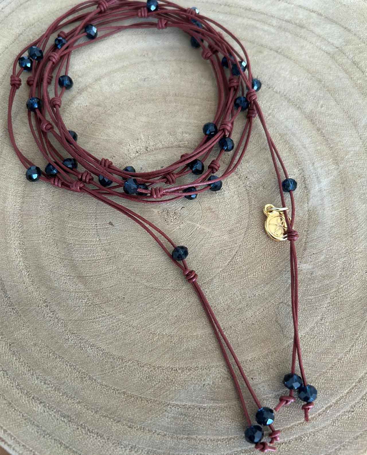 Collier Paquare Bordeaux