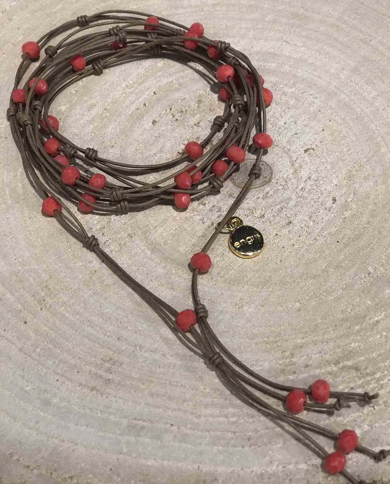 Collar Paquare C Naranja