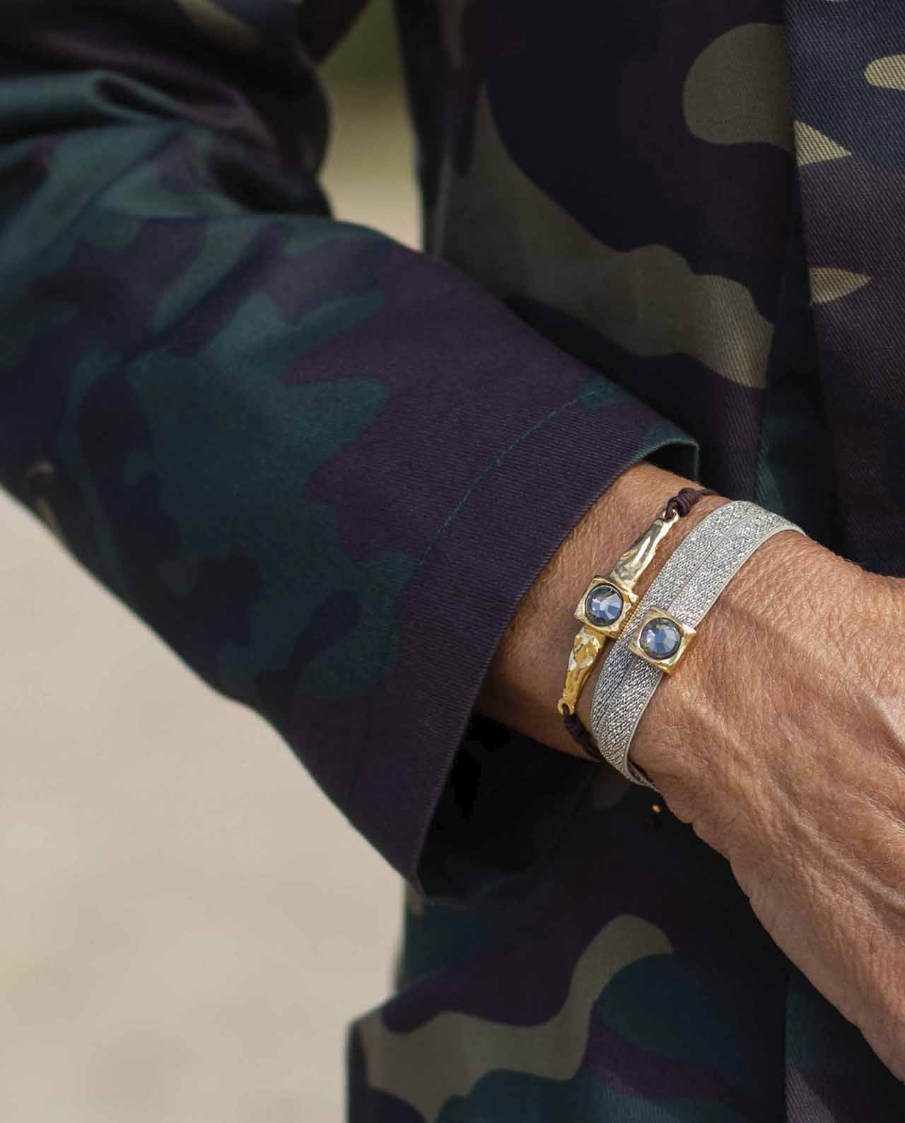 Bracelet - Choker Duna Gris