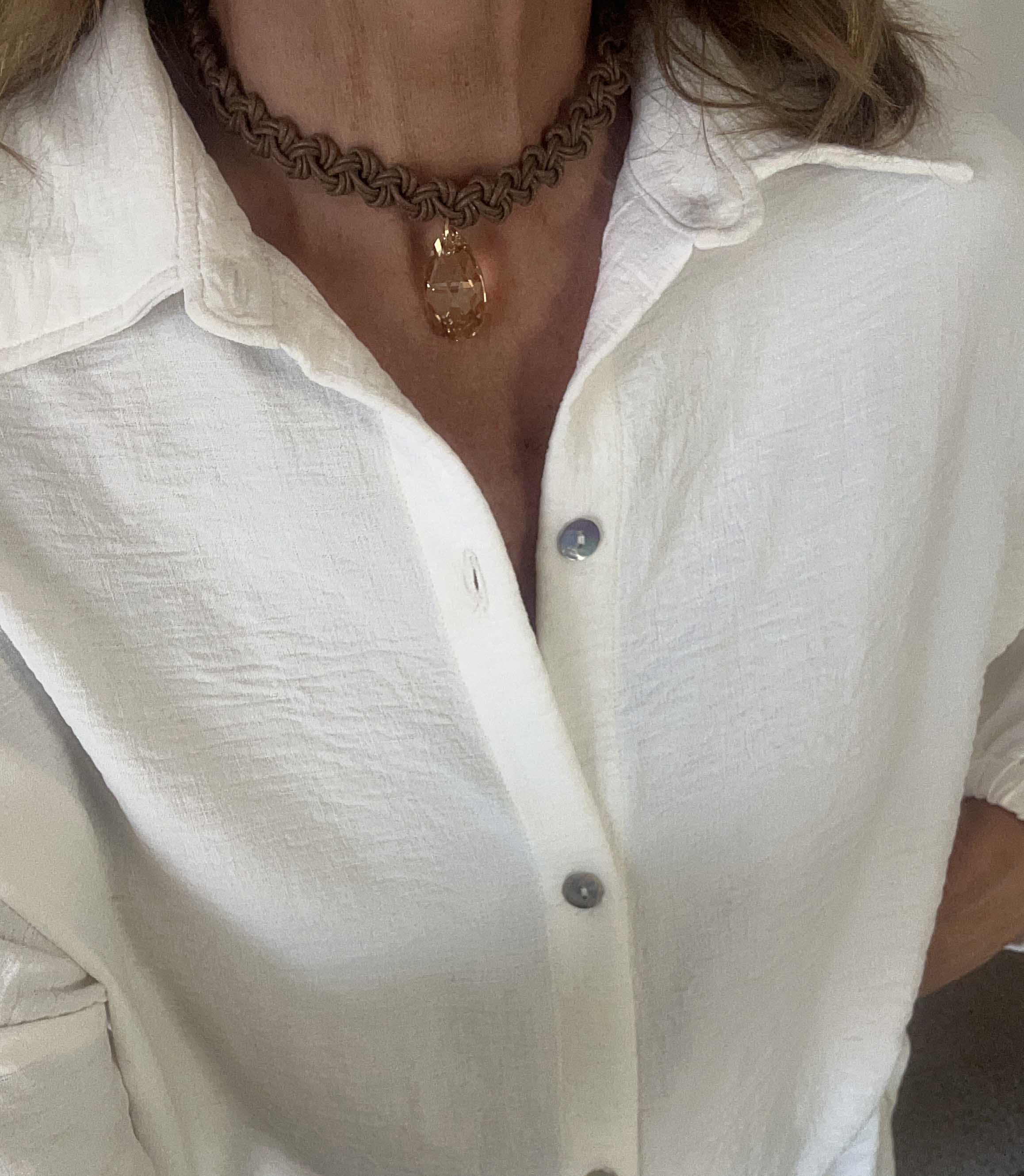Gargantilla Camel Maxi Gota