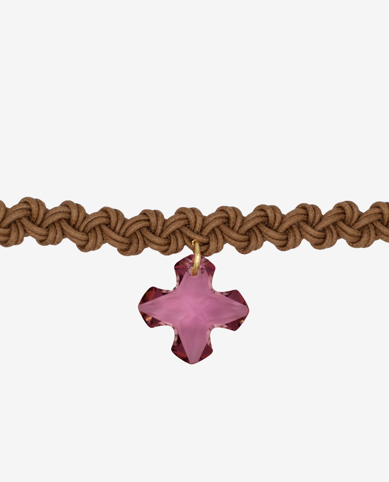 Camel Cross Pink Choker