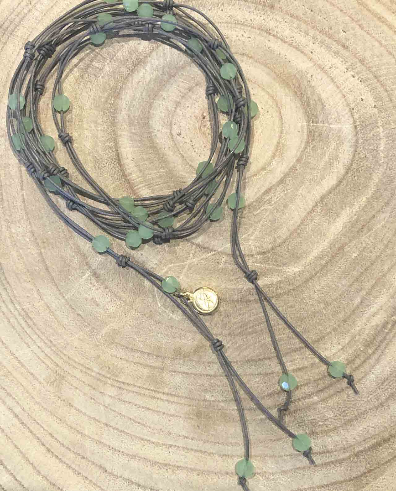 Paquare G Green Necklace