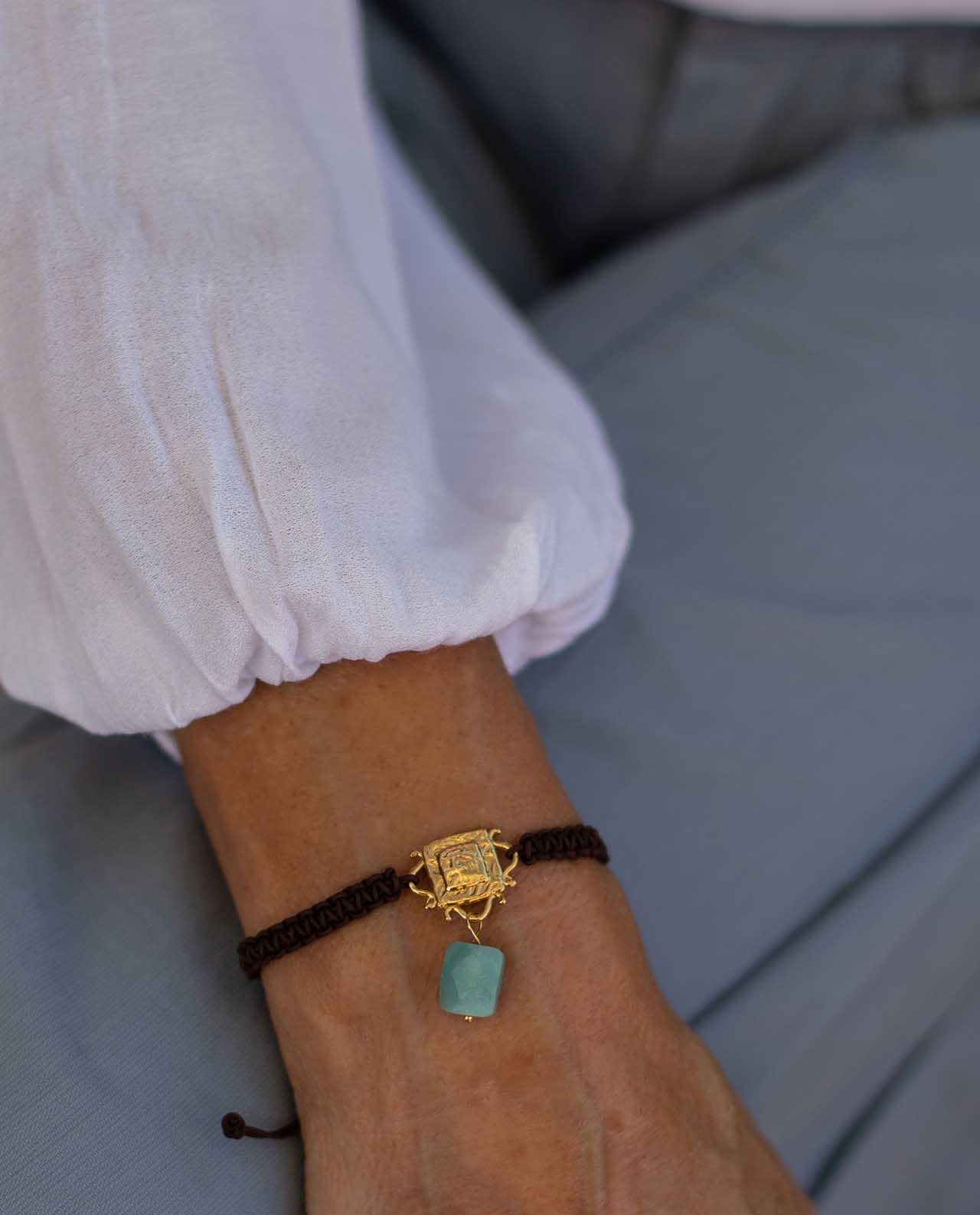 Pulsera Moon Amazonita