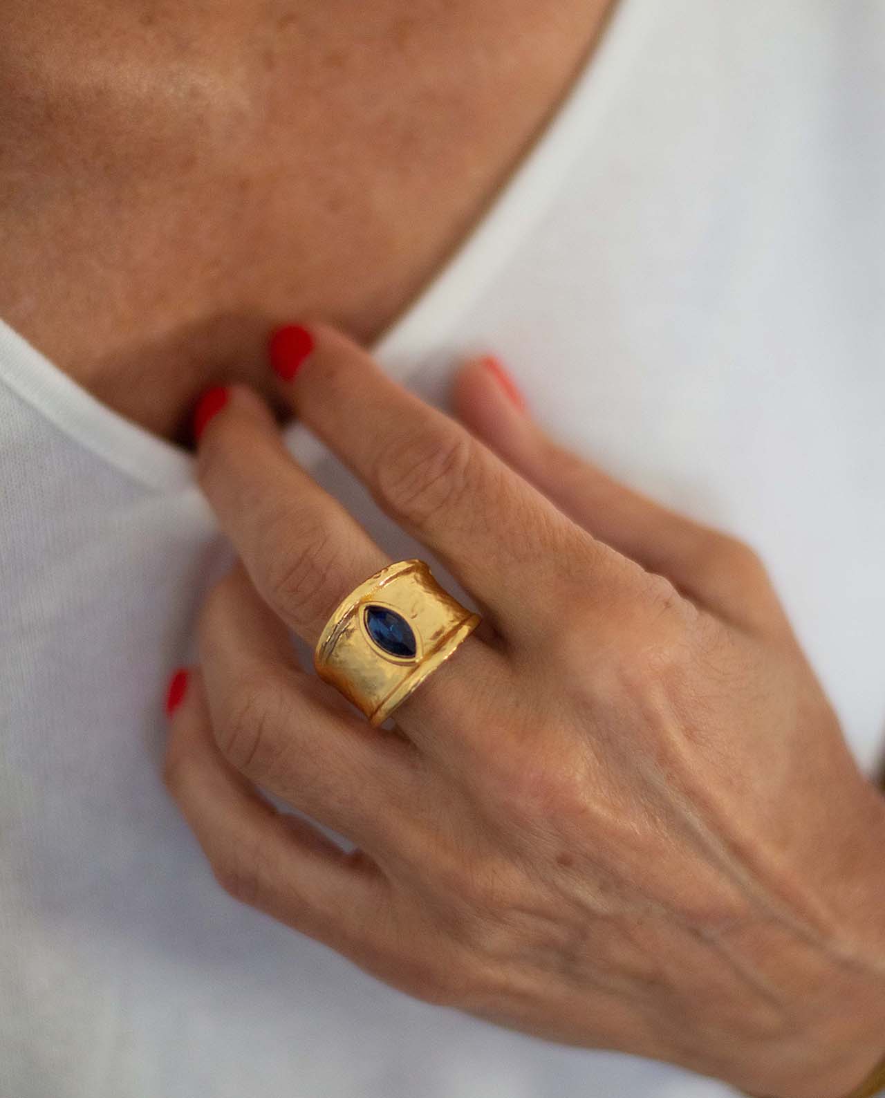 Anillo Calma Navy