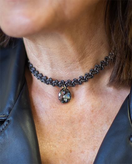 Anthracite Drop Choker