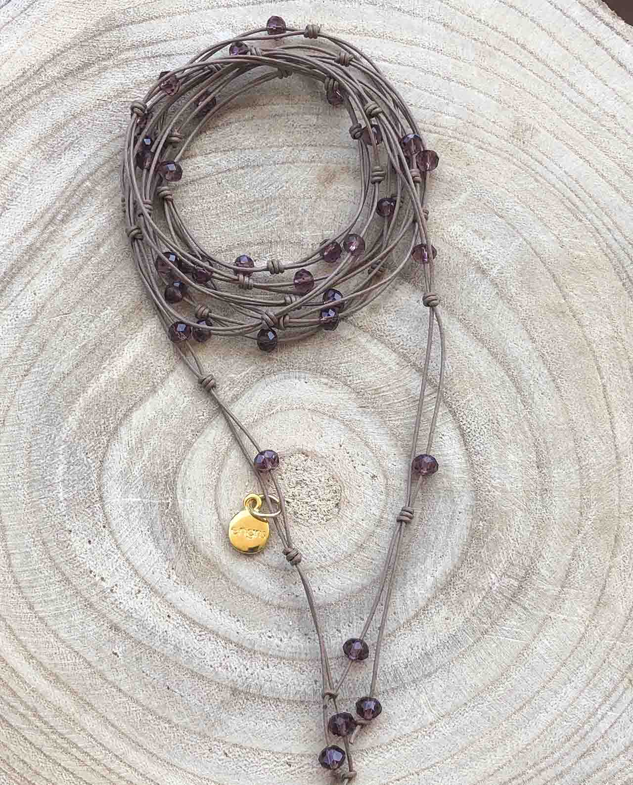 Paquare C Amethyst Necklace