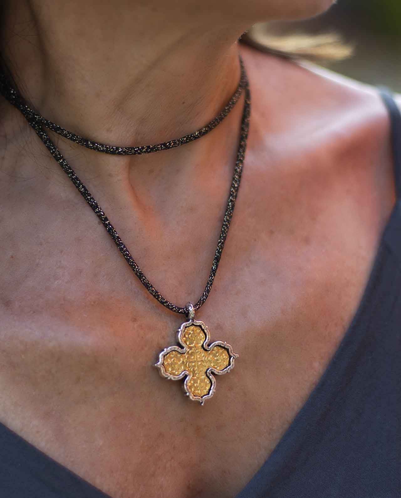 Alcazar Cross Necklace