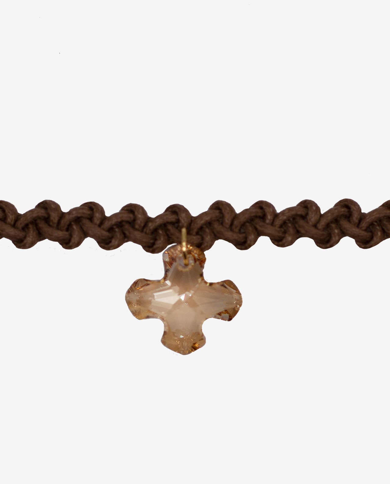 Camel Mini Cross Choker