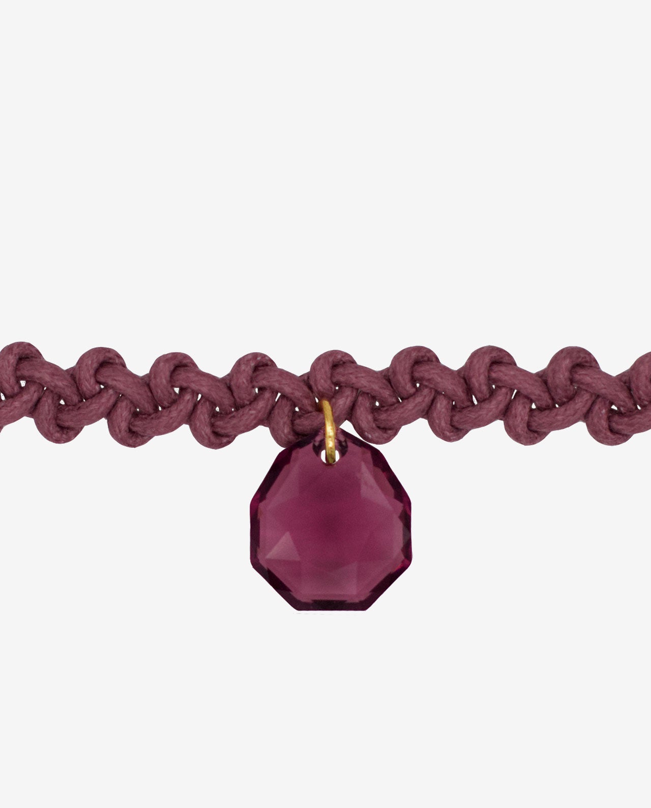 Mauve Drop Choker