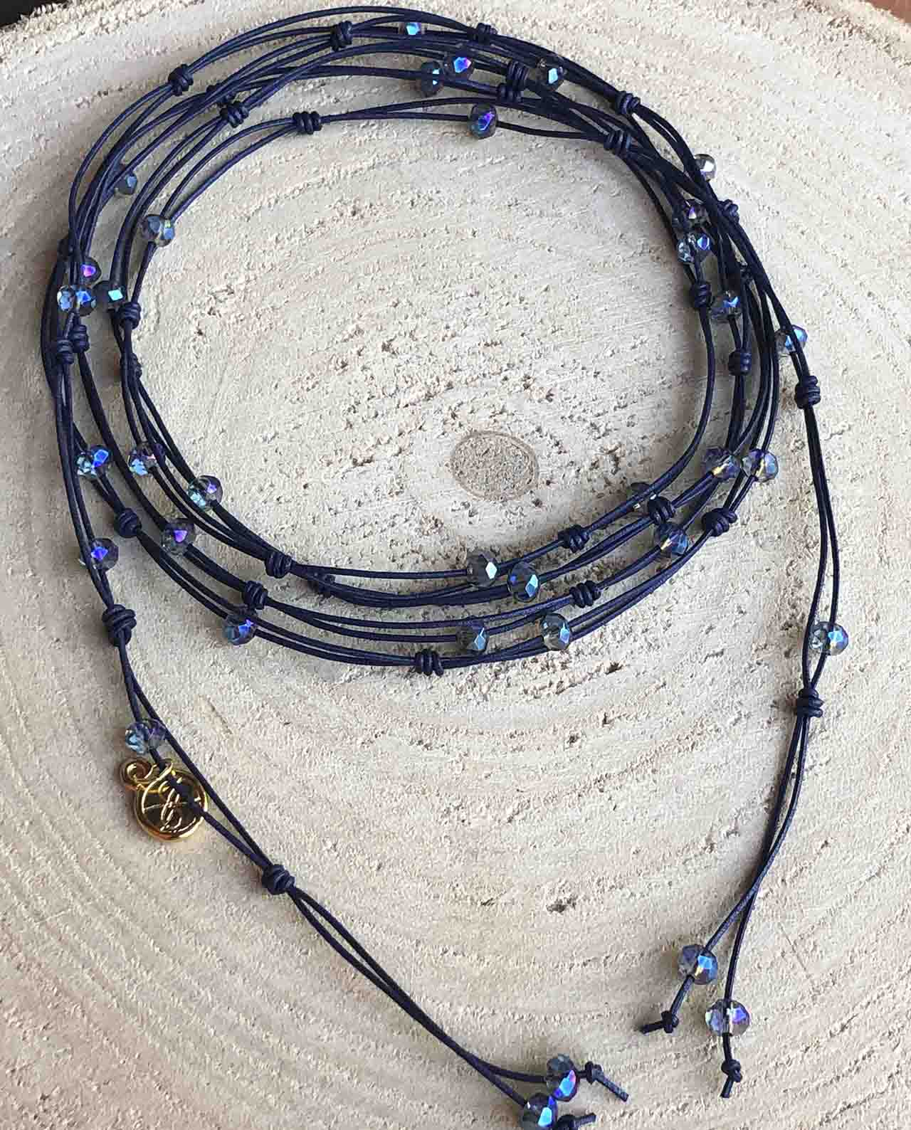 Paquare Blue Necklace