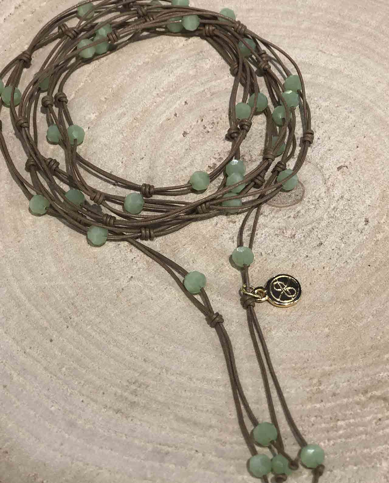 Paquare C Green Necklace