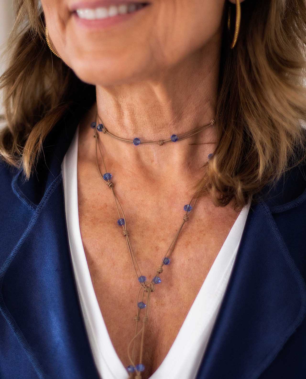 Collar Paquare C Azul